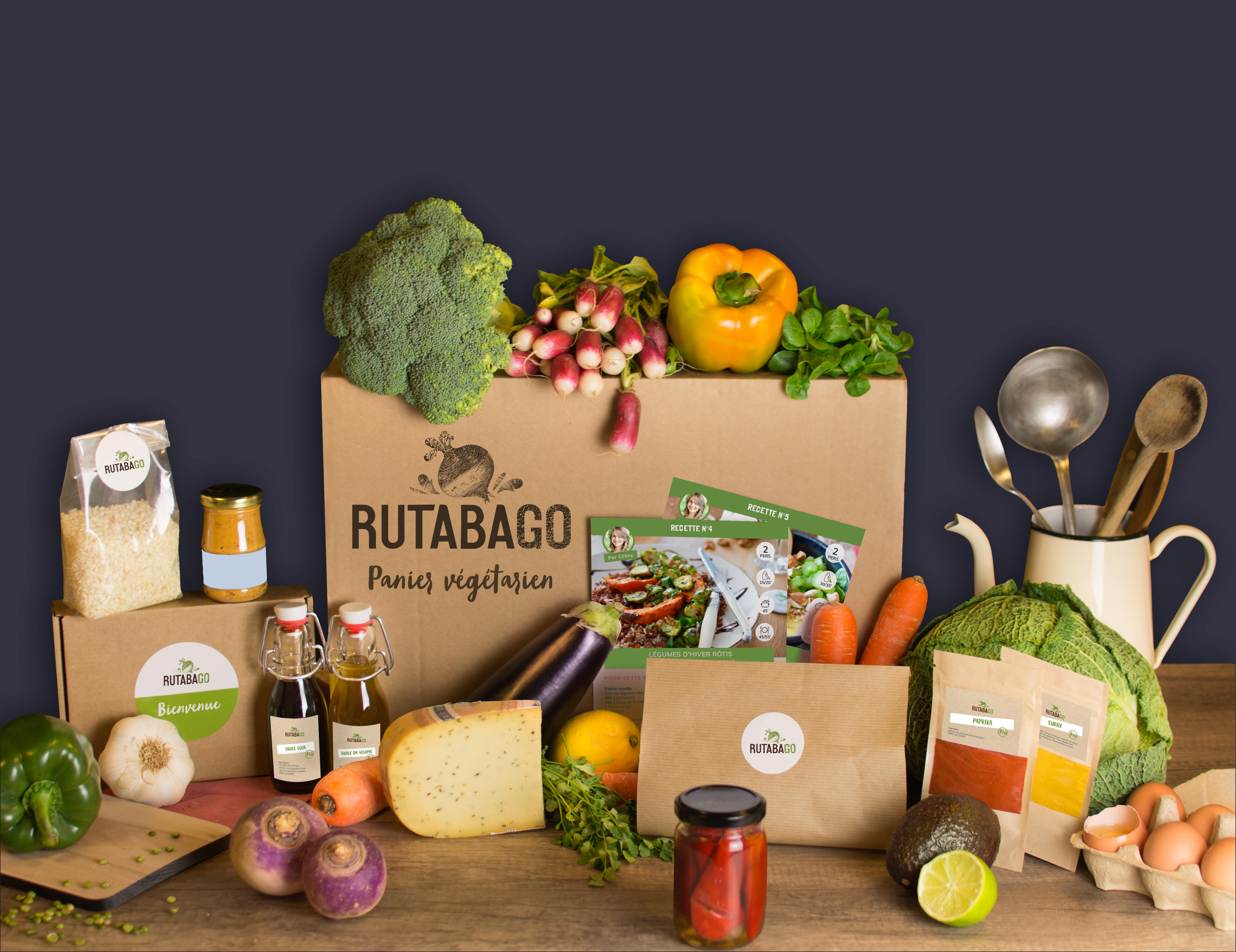 Des paniers-repas bio Biocoop X Rutabago Des paniers-repas bio Biocoop X Rutabago