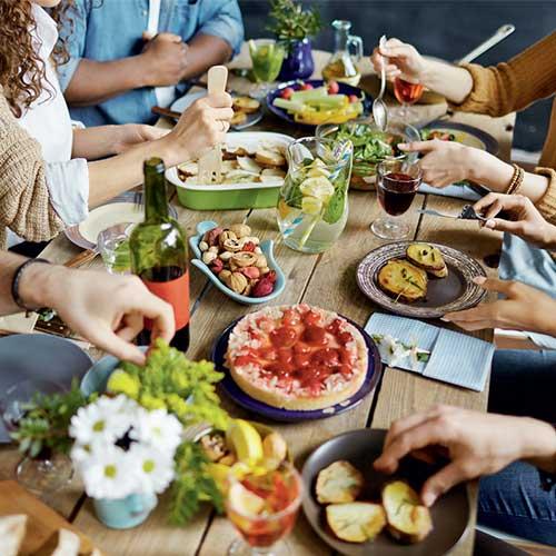 Les repas de fête, une vraie mise en scène !