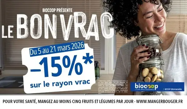 Opération Vrac du 05/03 au 21/03/2026