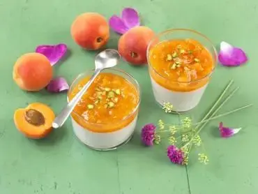 Panna Cotta coco Abricot